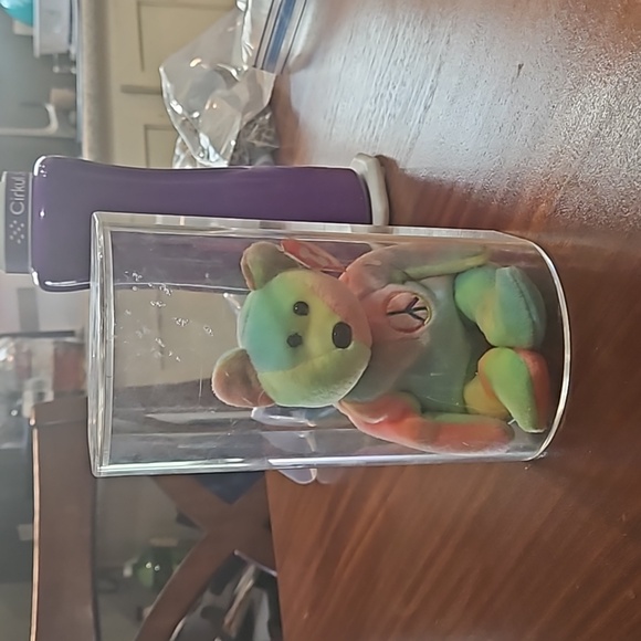 TY Beanie Baby Peace Bear - Picture 1 of 5